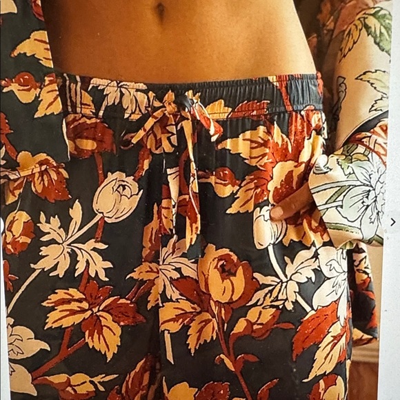 Anthropologie The LyreBird Silky Pajama Pants - Picture 2 of 4